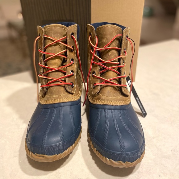 SOREL CHEYANNE FULL GRAIN BOOTS, WATERPROOF, CURRY/ECLIPSE, MENS SIZE 9 NEW NIB main image 11